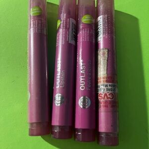4 NEW CoverGirl Outlast Lipstain- 410 Bit of Blossom